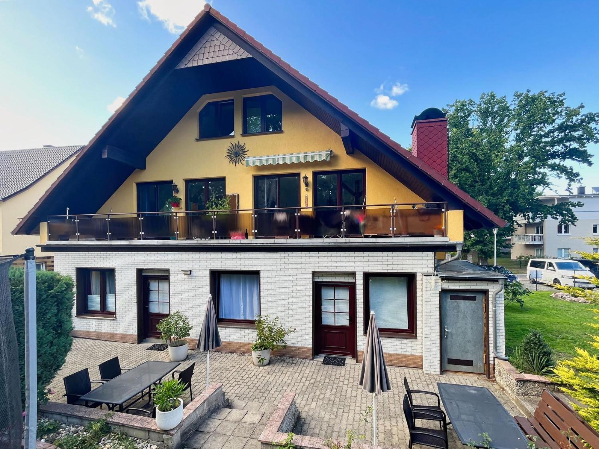 Ferienhus Baabe Fewo 01 Terrasse, Sauna- Und Schwimmbadnutzung Im Ahoi Sellin Apartamento Exterior foto